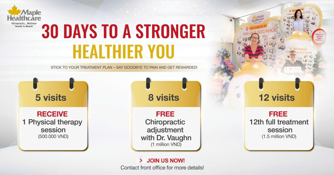 30 DAYS TO A STRONGER, HEALTHIER YOU