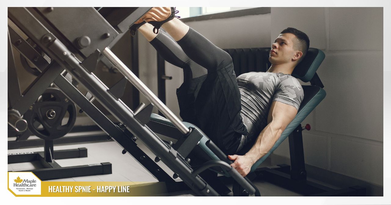 The leg press