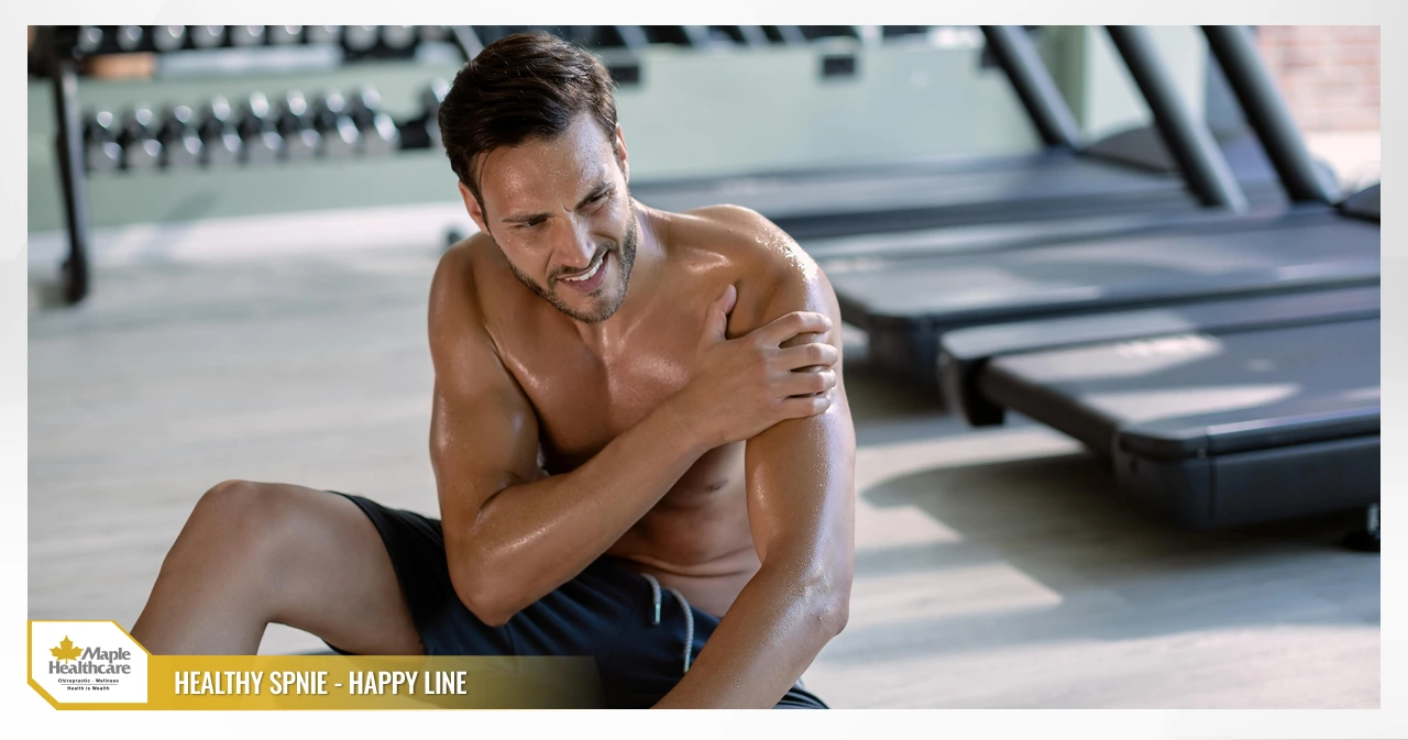 A sudden increase in exercise intensity